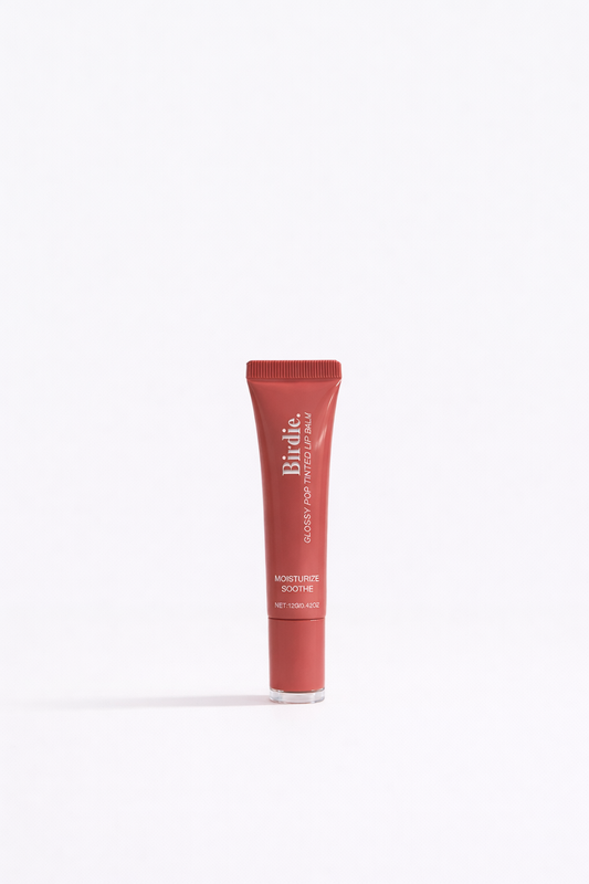 Frosted Mauve- Glossy Pop Tinted Lip Balm