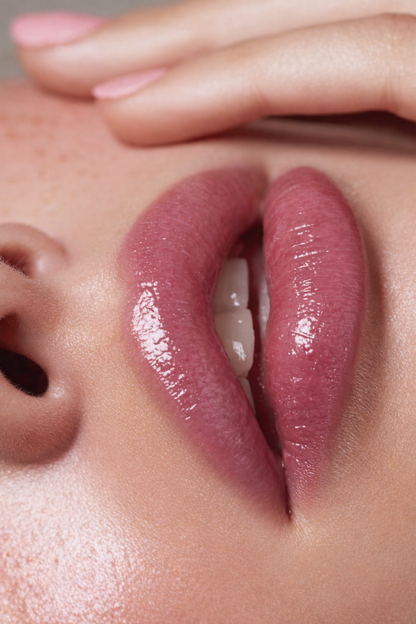 Frosted Mauve- Glossy Pop Tinted Lip Balm