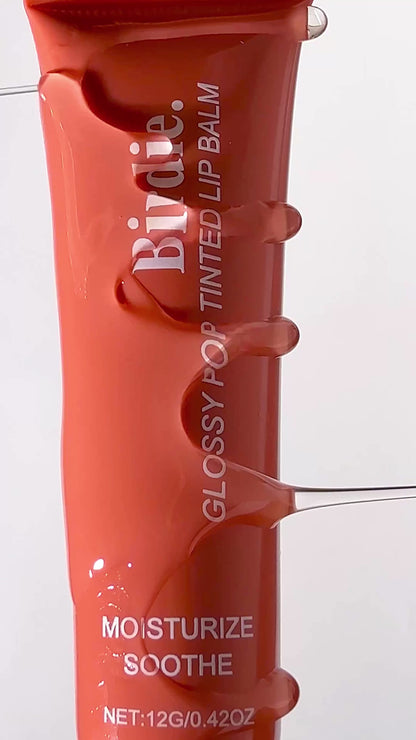 Peach Sorbet- Glossy Pop Tinted Lip Balm